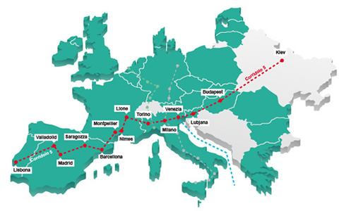 mappa europa